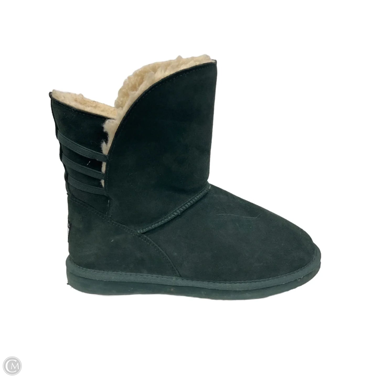 Boots Mid-calf Flats By Bearpaw In Green, Size: 12