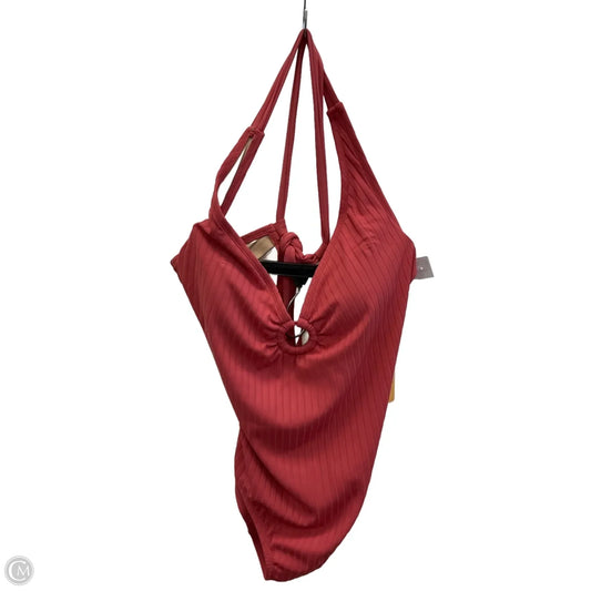 Swimsuit By Clothes Mentor In Pink, Size: L