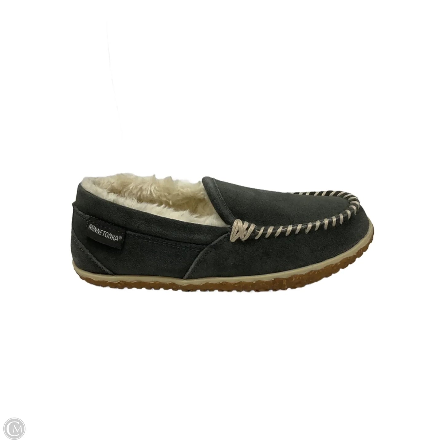 Shoes Flats By Minnetonka In Grey, Size: 6