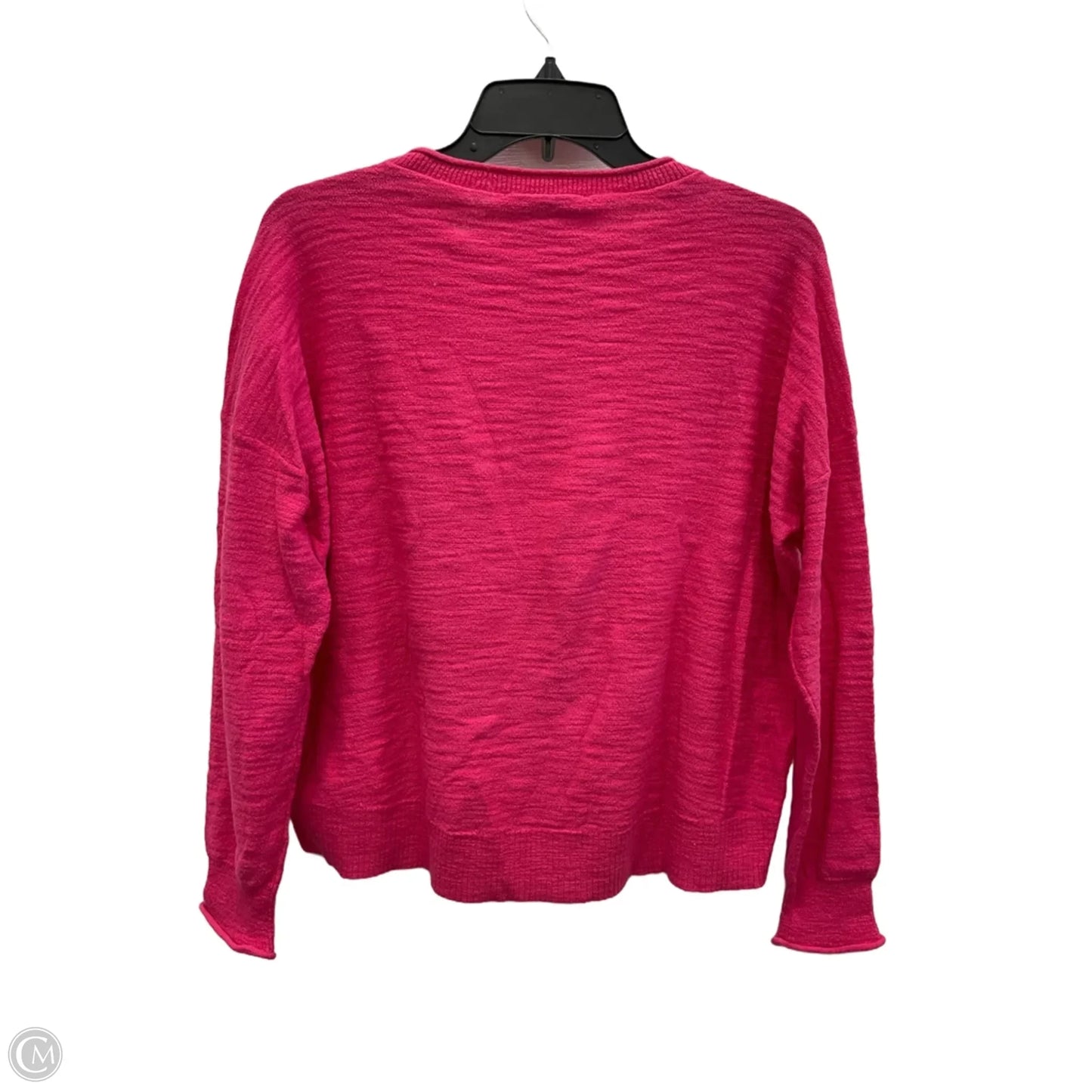 Top Long Sleeve By Loft In Pink, Size: L