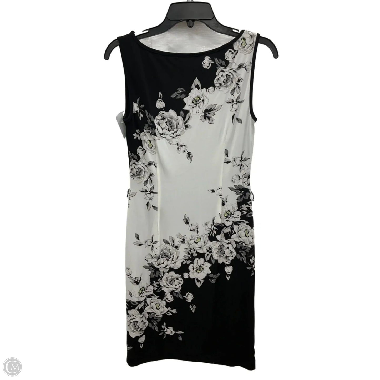 Dress Casual Midi By White House Black Market In Floral Print, Size: Xs