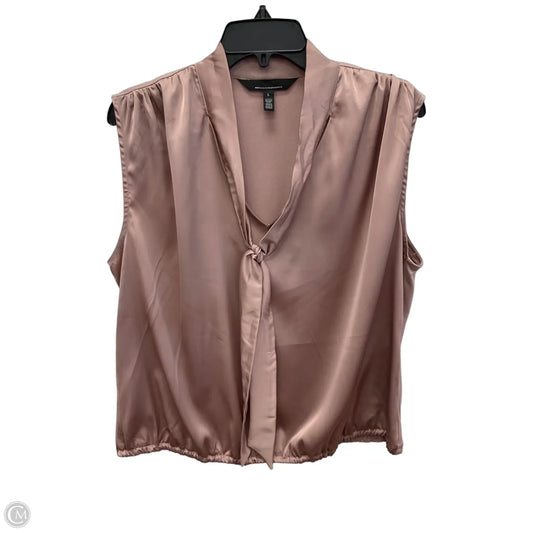 Top Sleeveless By White House Black Market In Pink, Size: L