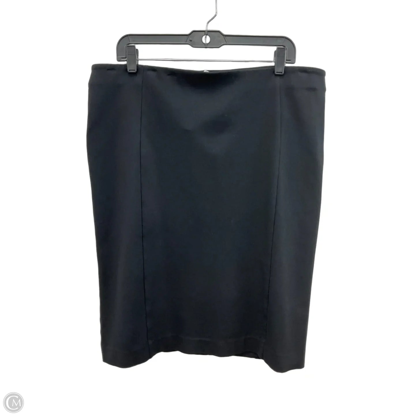 Skirt Maxi By Ann Taylor In Black, Size: 18
