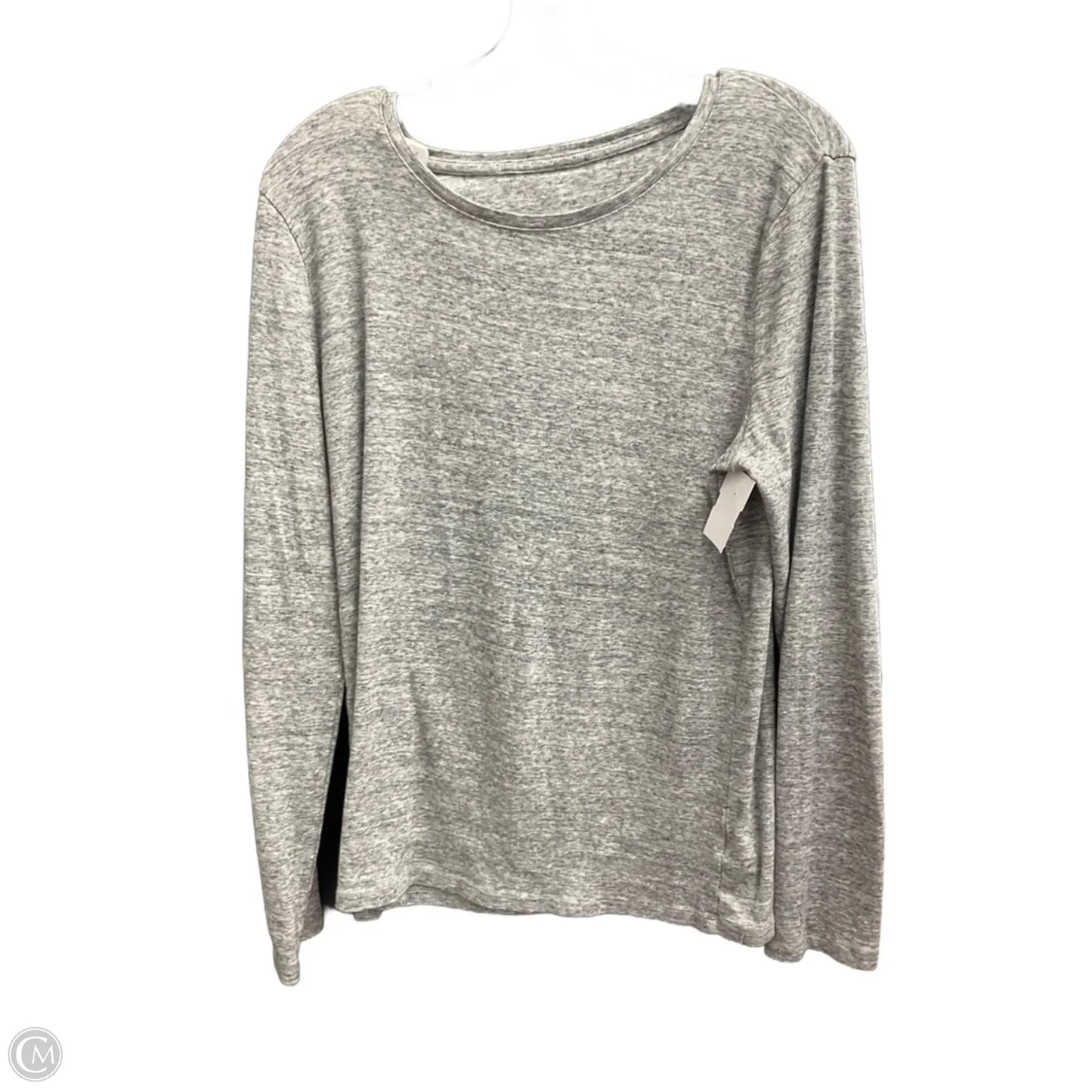 Top Long Sleeve By A New Day In Grey, Size: Xl