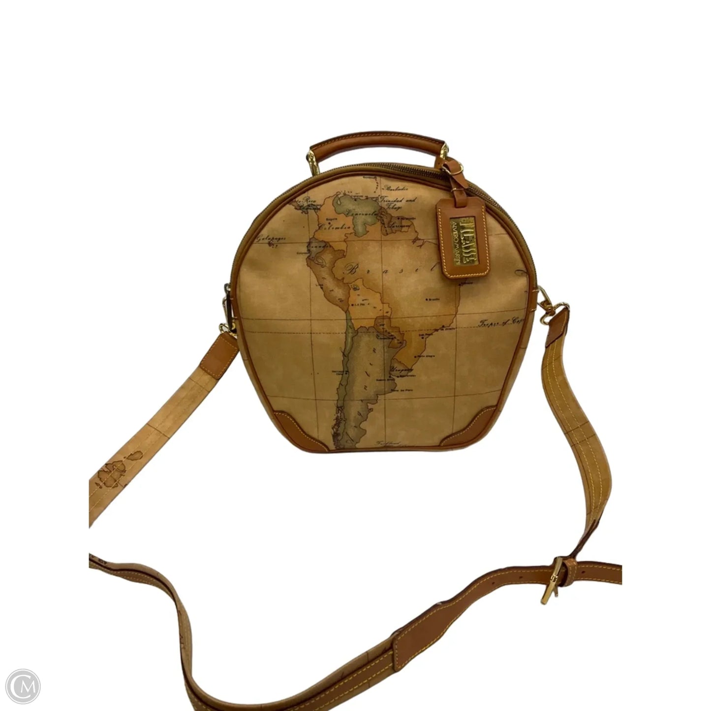 Handbag Leather By Cmb, Size: Large