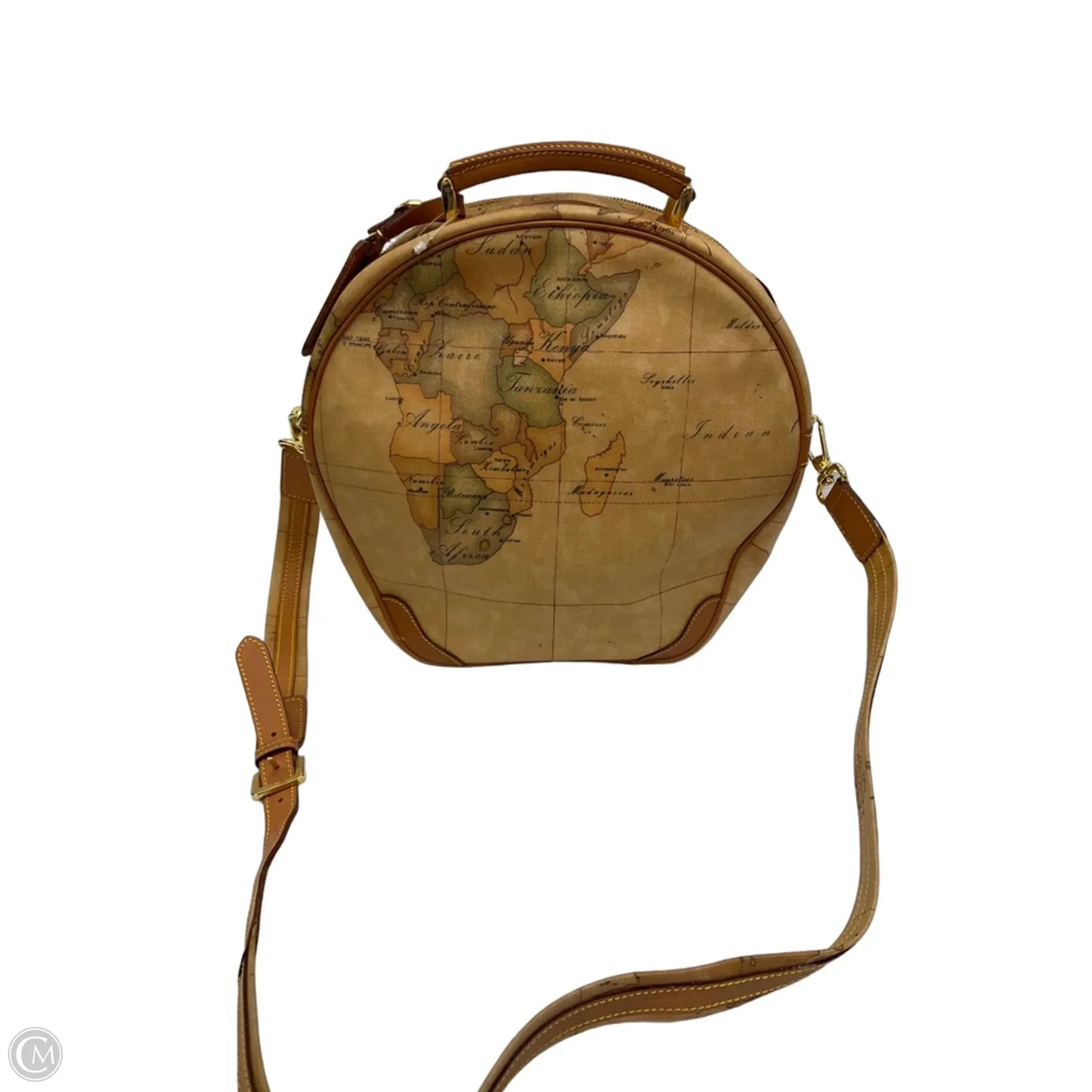 Handbag Leather By Cmb, Size: Large