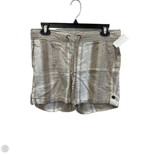Shorts By Per Se In Striped Pattern, Size: M