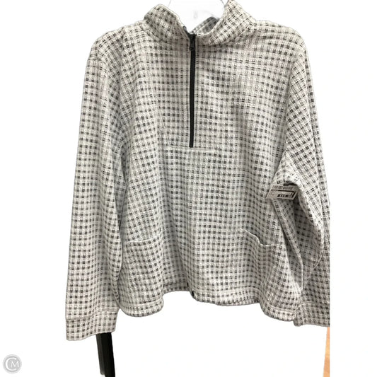 Top Long Sleeve By Talbots In White, Size: 2x