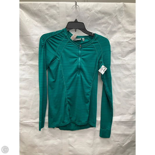 Top Long Sleeve By Athleta In Blue, Size: S