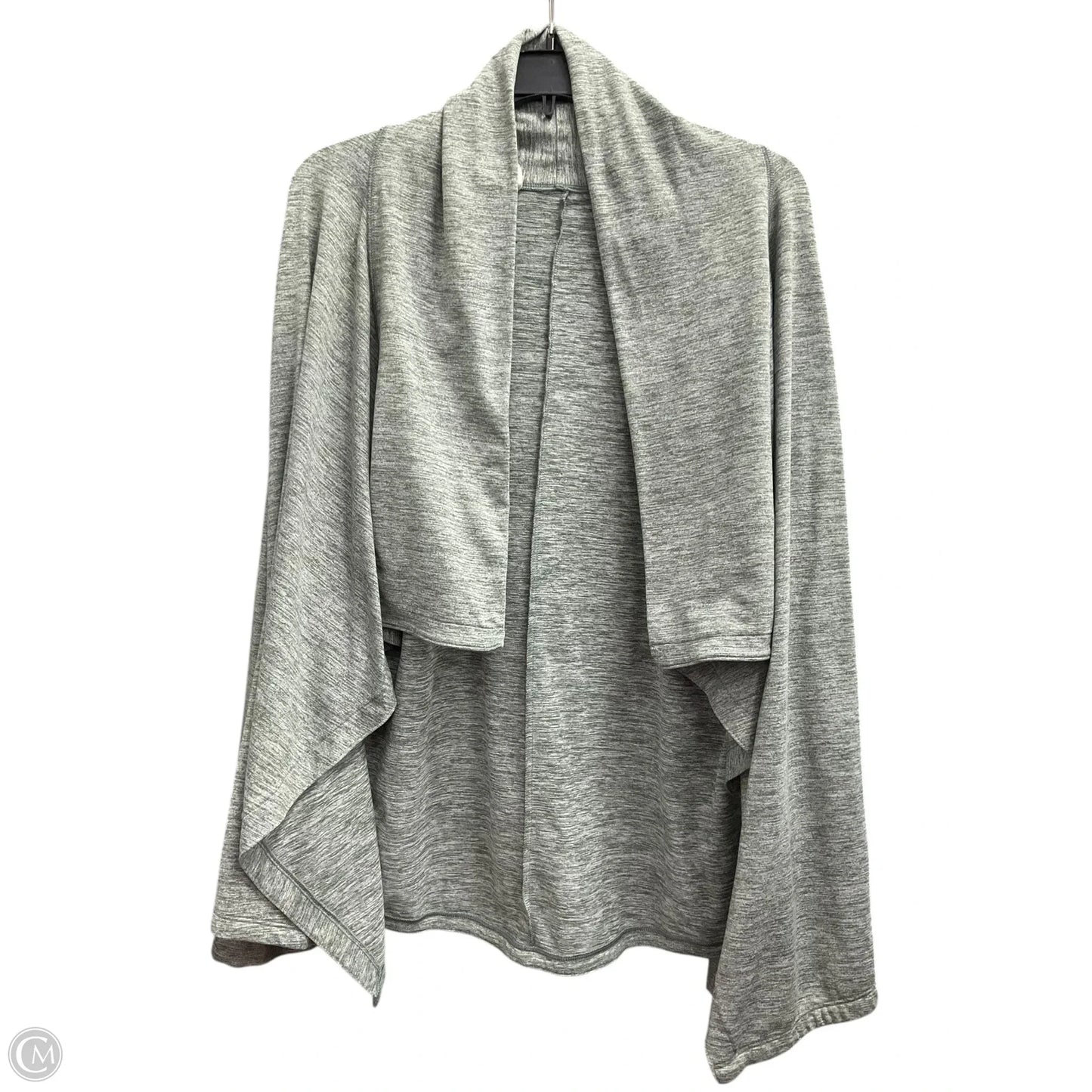 Athletic Jacket By Nike In Green, Size: L