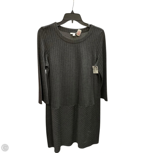 Dress Party Midi By J. Jill In Grey, Size: S
