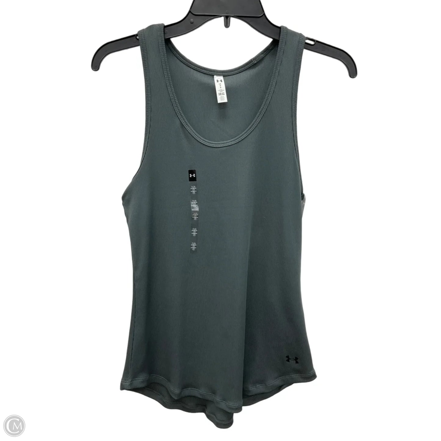 Athletic Tank Top By Under Armour In Grey, Size: L