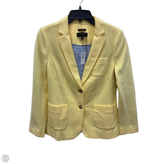 Blazer By Talbots In Yellow, Size: 8p
