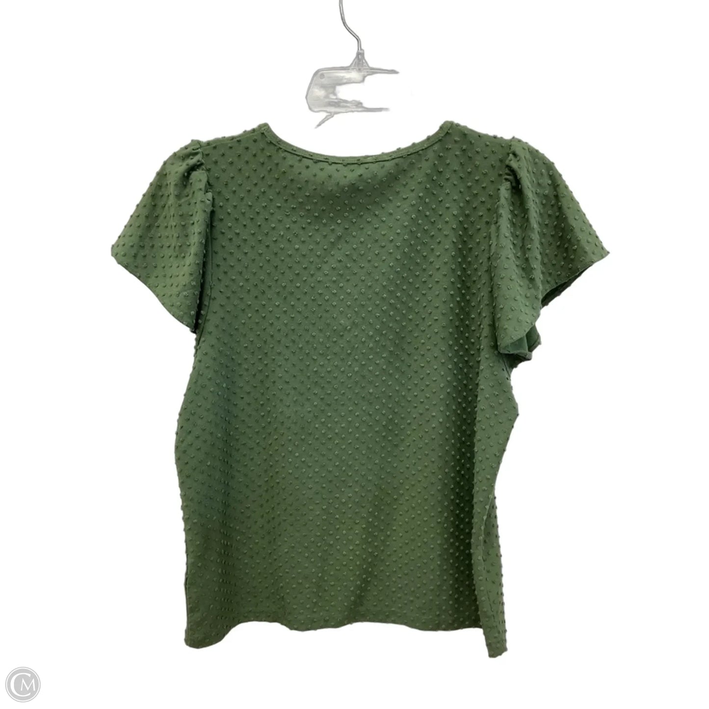 Top Short Sleeve By J. Crew In Green, Size: S
