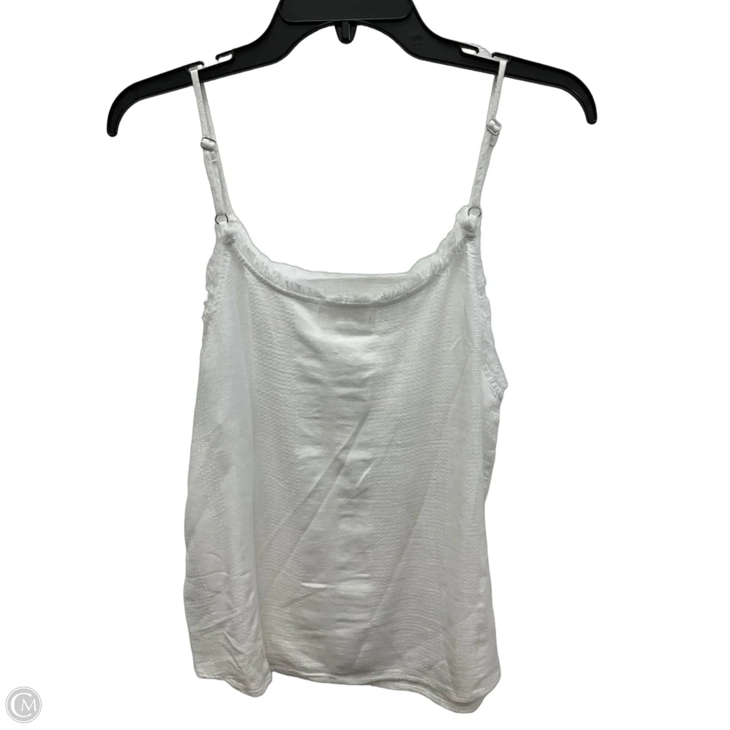 Top Sleeveless By Cloth & Stone In White, Size: M