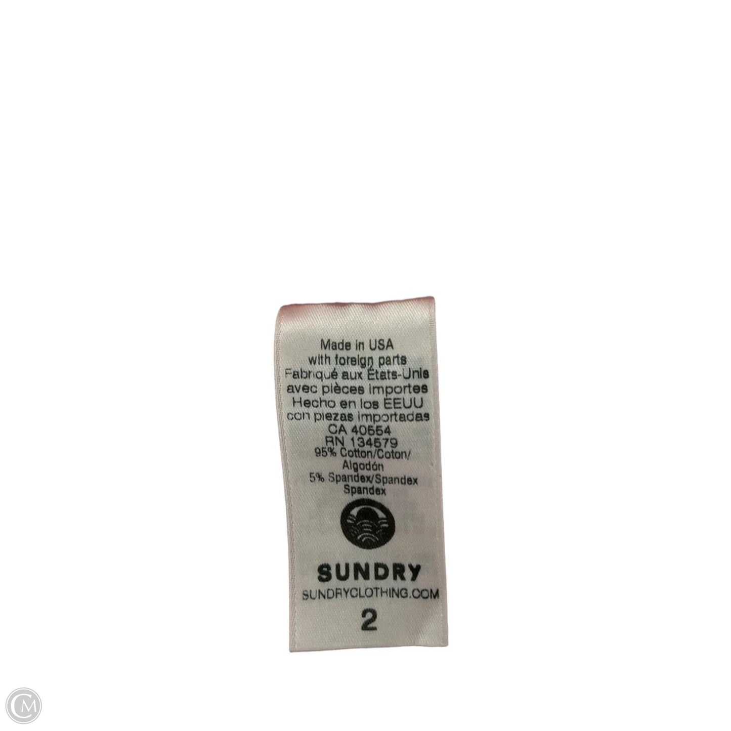 Dress Casual Maxi By Sundry In Pink, Size: Xs