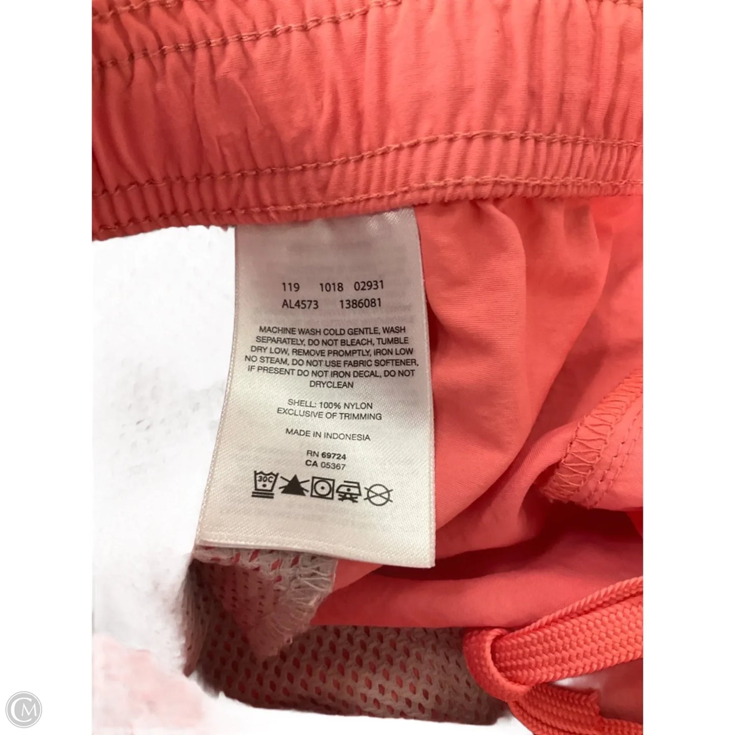Athletic Shorts By Columbia In Coral, Size: M