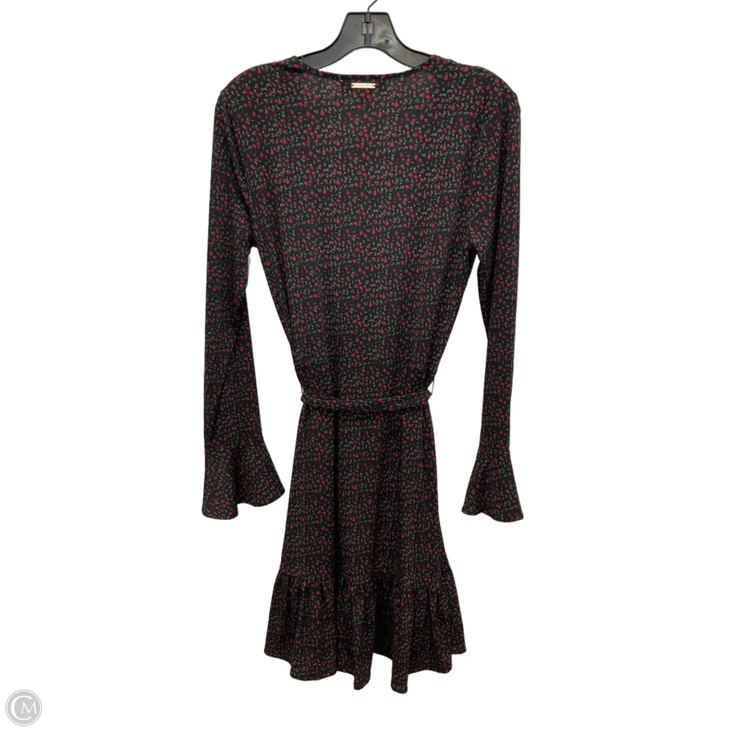 Dress Casual Midi By Michael By Michael Kors In Black, Size: M