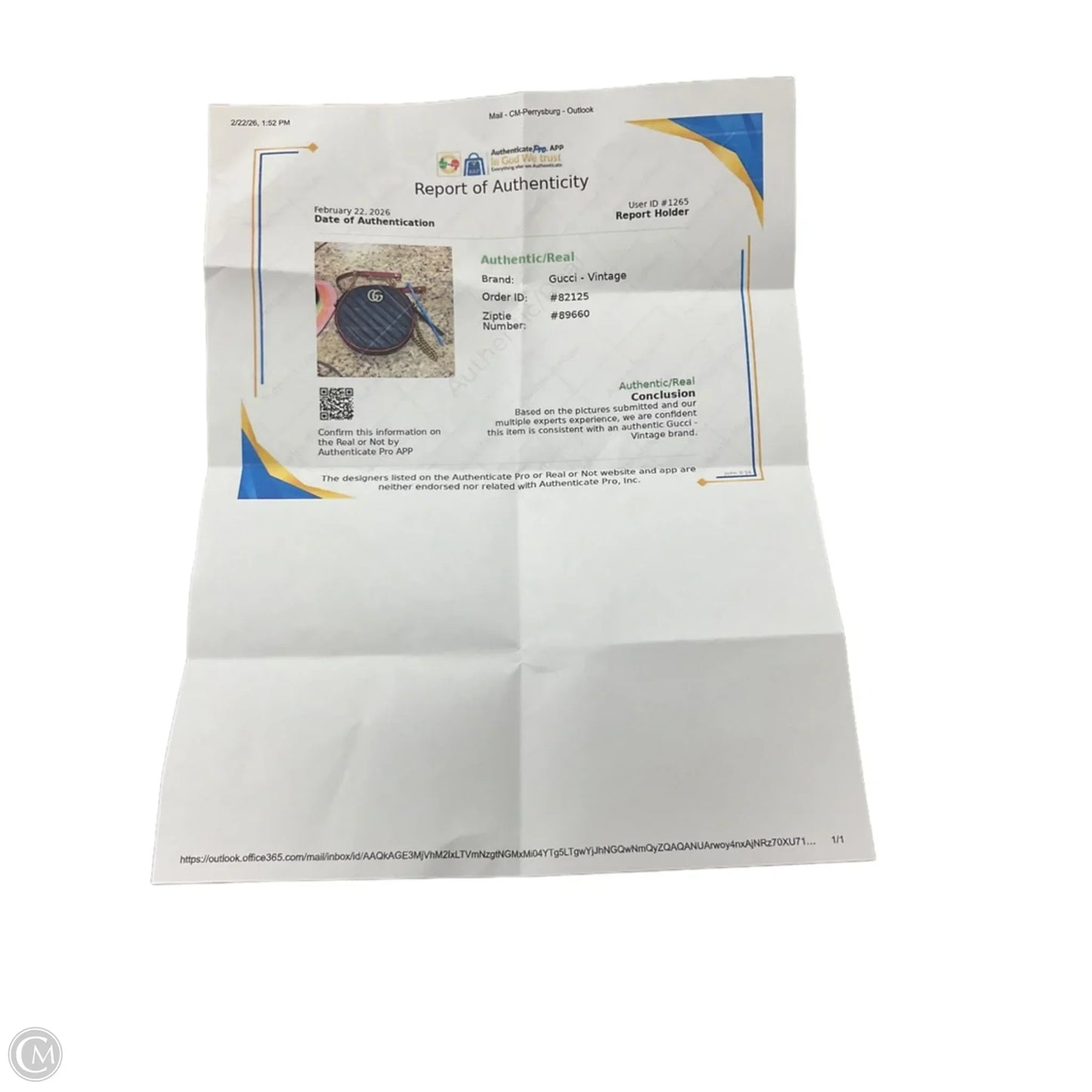 Handbag Luxury Designer By Gucci, Size: Small