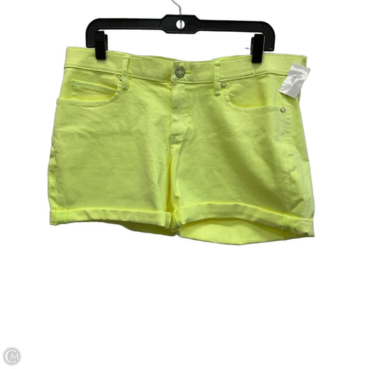 Shorts Designer By Lilly Pulitzer In Yellow, Size: 16