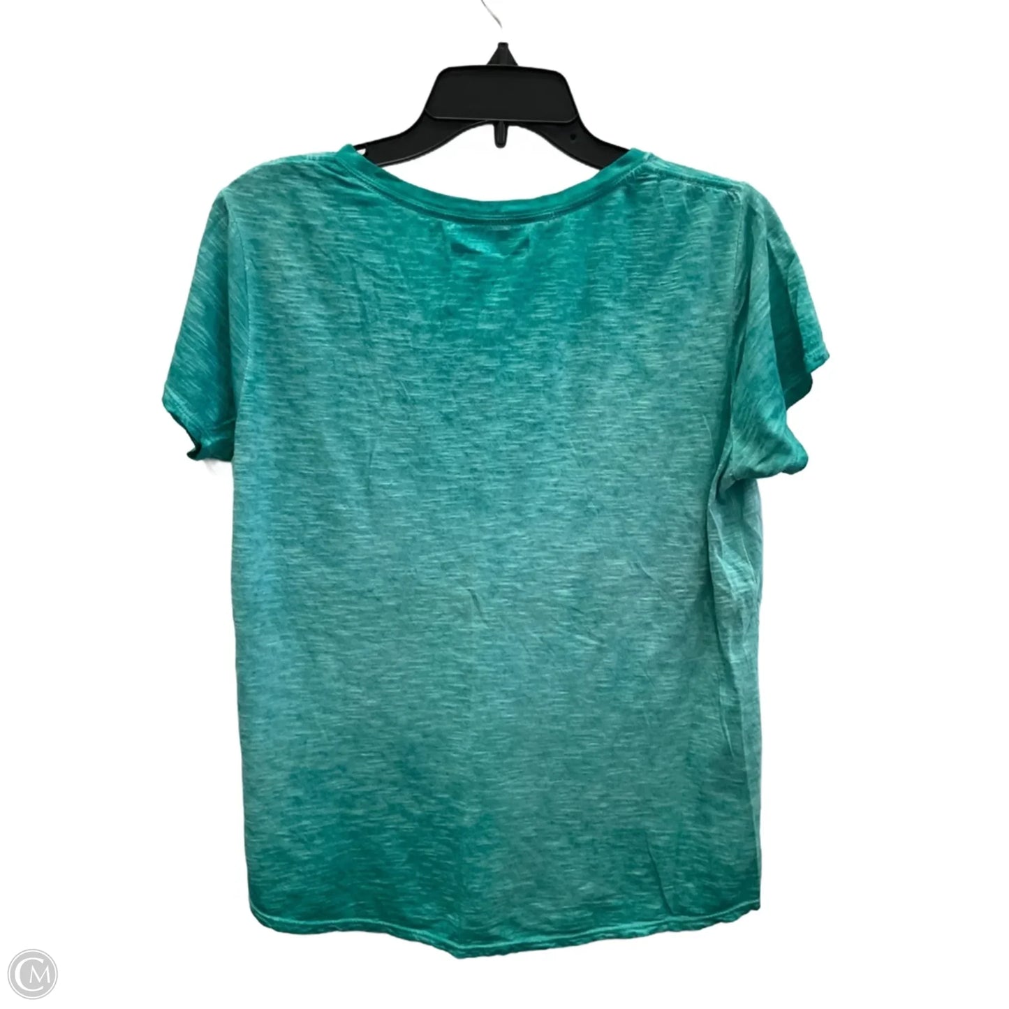 Athletic Top Short Sleeve By The North Face In Blue, Size: L