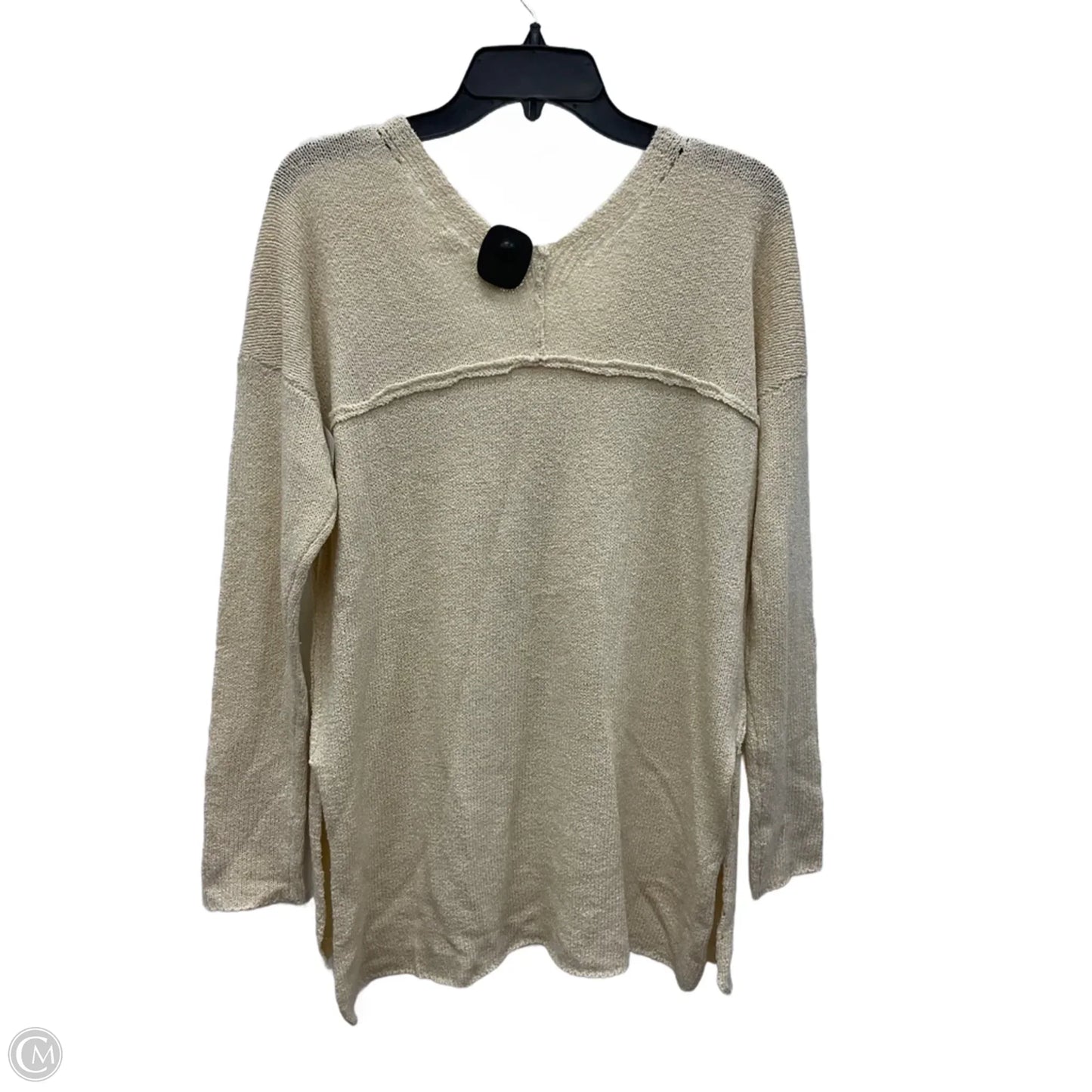 Top Long Sleeve By Astr In Beige, Size: S