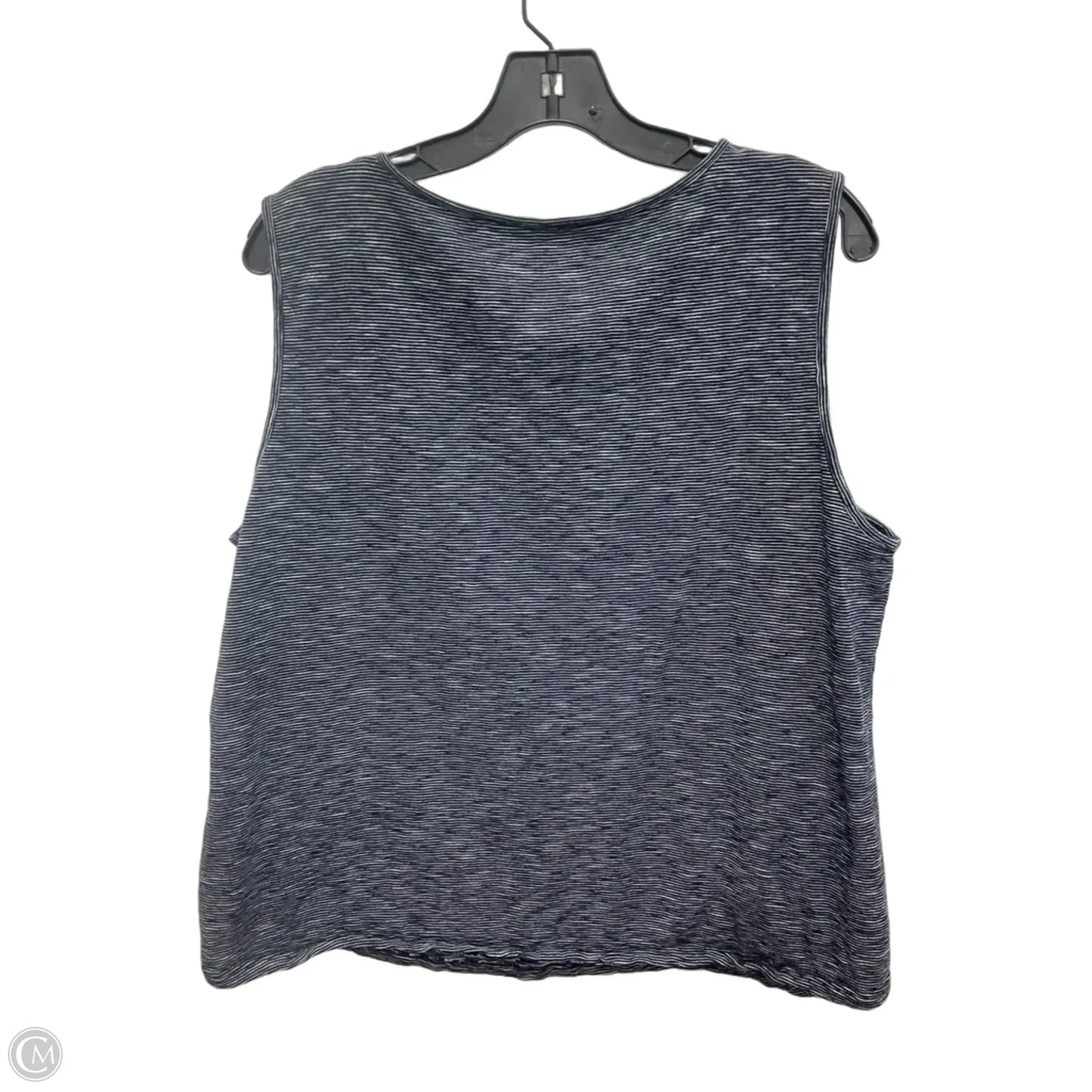 Top Sleeveless By Talbots In Blue, Size: Xl