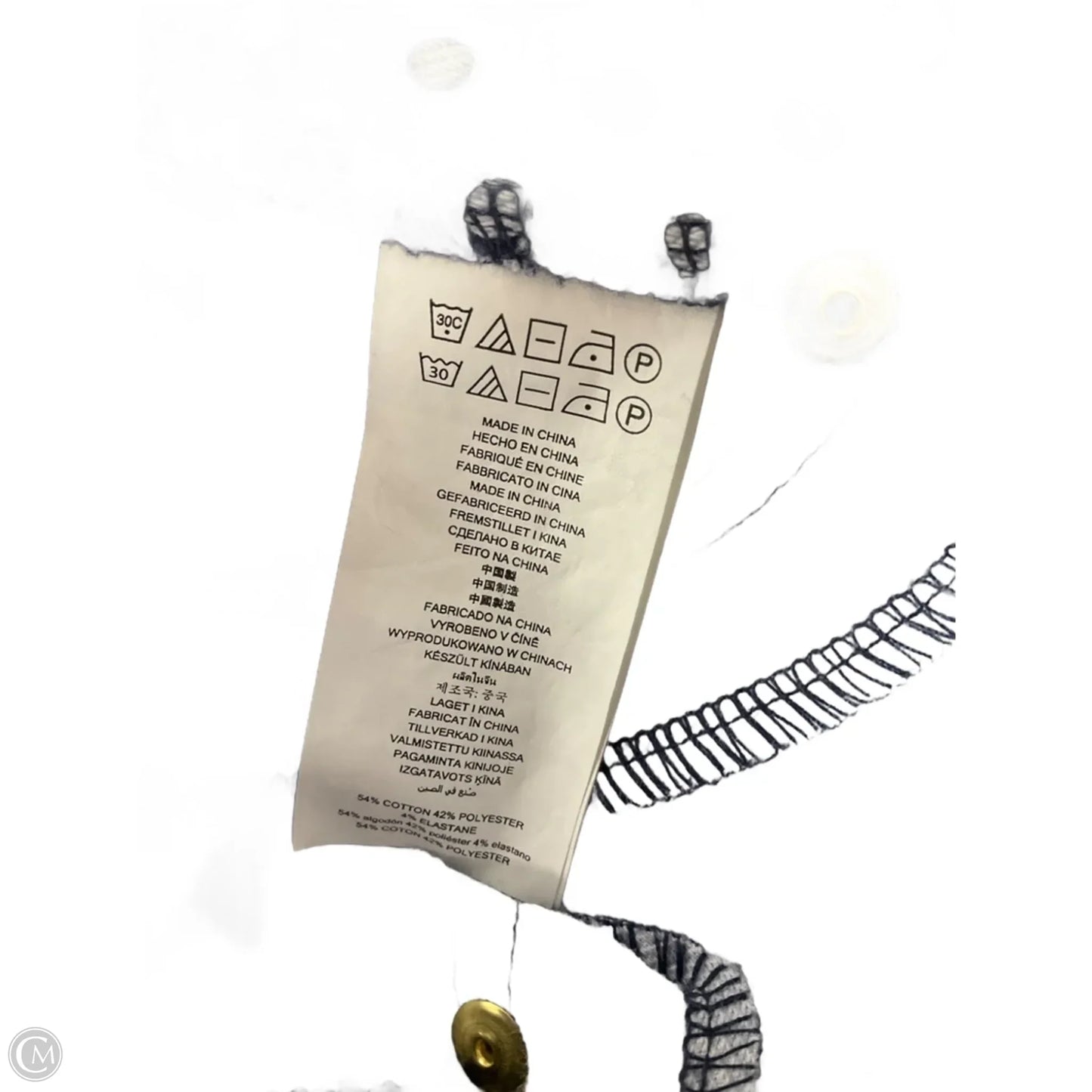 Pants Leggings By Michael By Michael Kors In Blue & White, Size: 1x