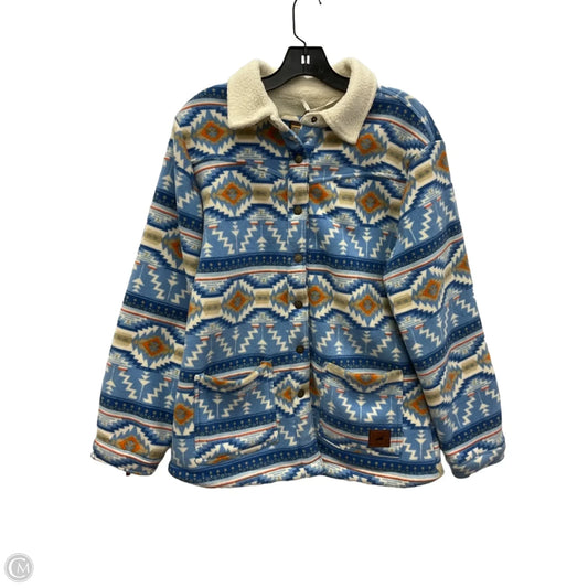 Jacket Fleece By Cmc In Blue, Size: S