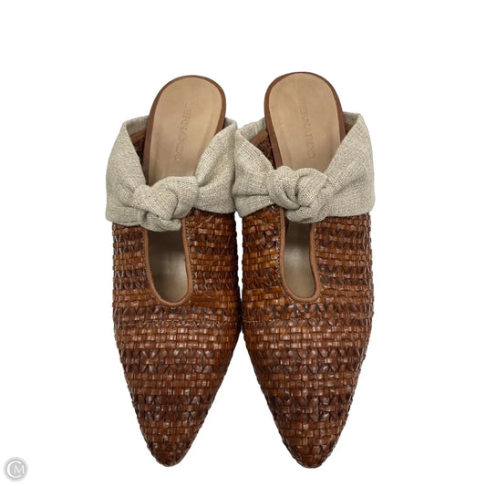 Shoes Heels Block By Bernardo In Brown, Size: 10