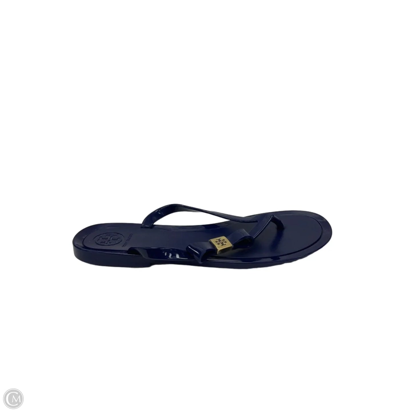 Sandals Designer By Tory Burch In Blue, Size: 6