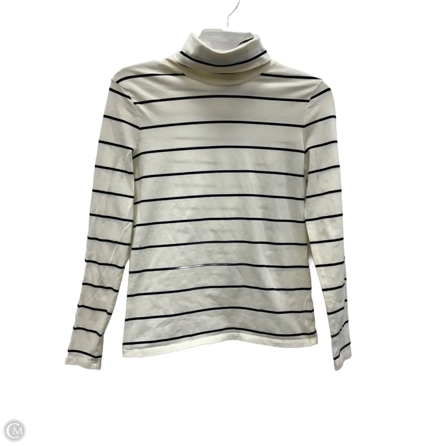 Top Long Sleeve By Talbots In White, Size: Xs