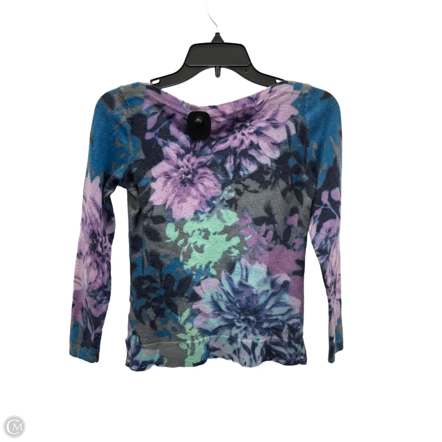 Top Long Sleeve By Talbots In Purple, Size: Xs