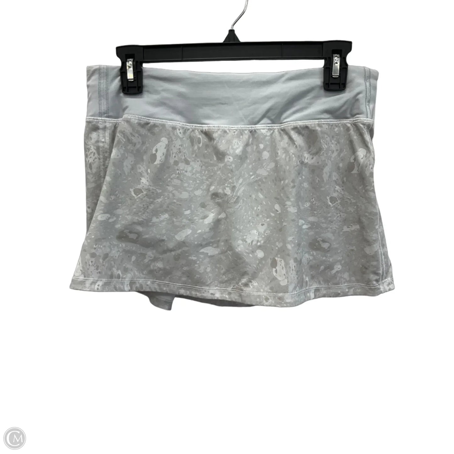 Athletic Skort By Lululemon In Grey, Size: M