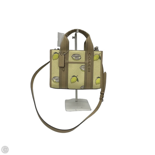 Handbag Designer By Coach, Size: Medium