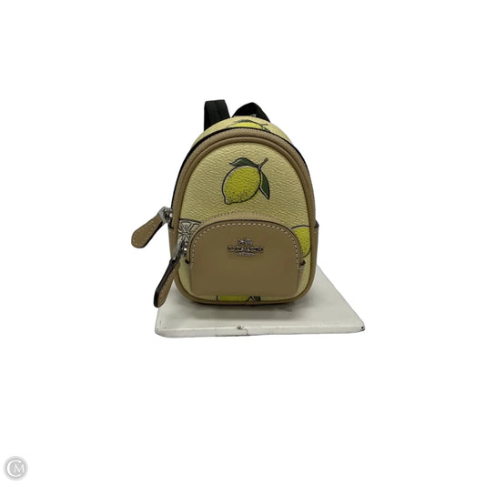 Backpack Designer By Coach, Size: Small