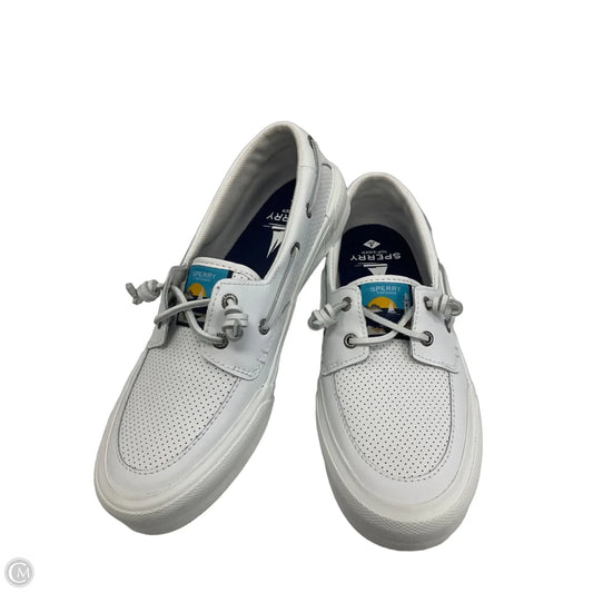 Shoes Sneakers By Sperry In White, Size: 7.5
