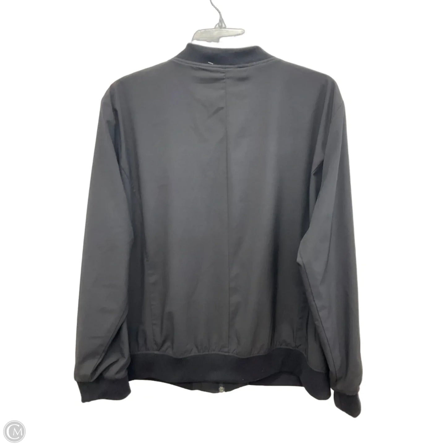 Athletic Jacket By Banana Republic In Black, Size: Xl