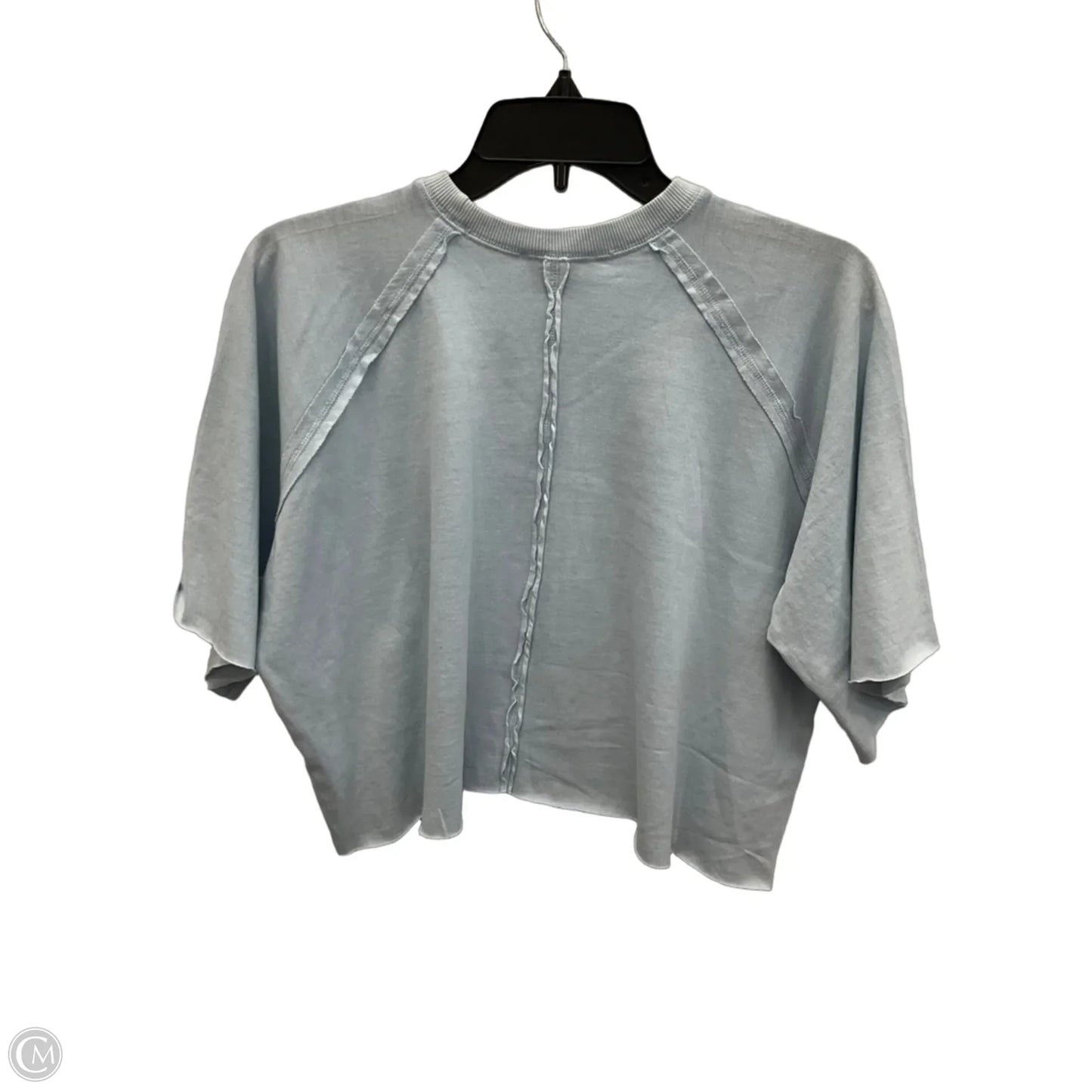 Top Short Sleeve Basic By Simply Southern In Blue, Size: S