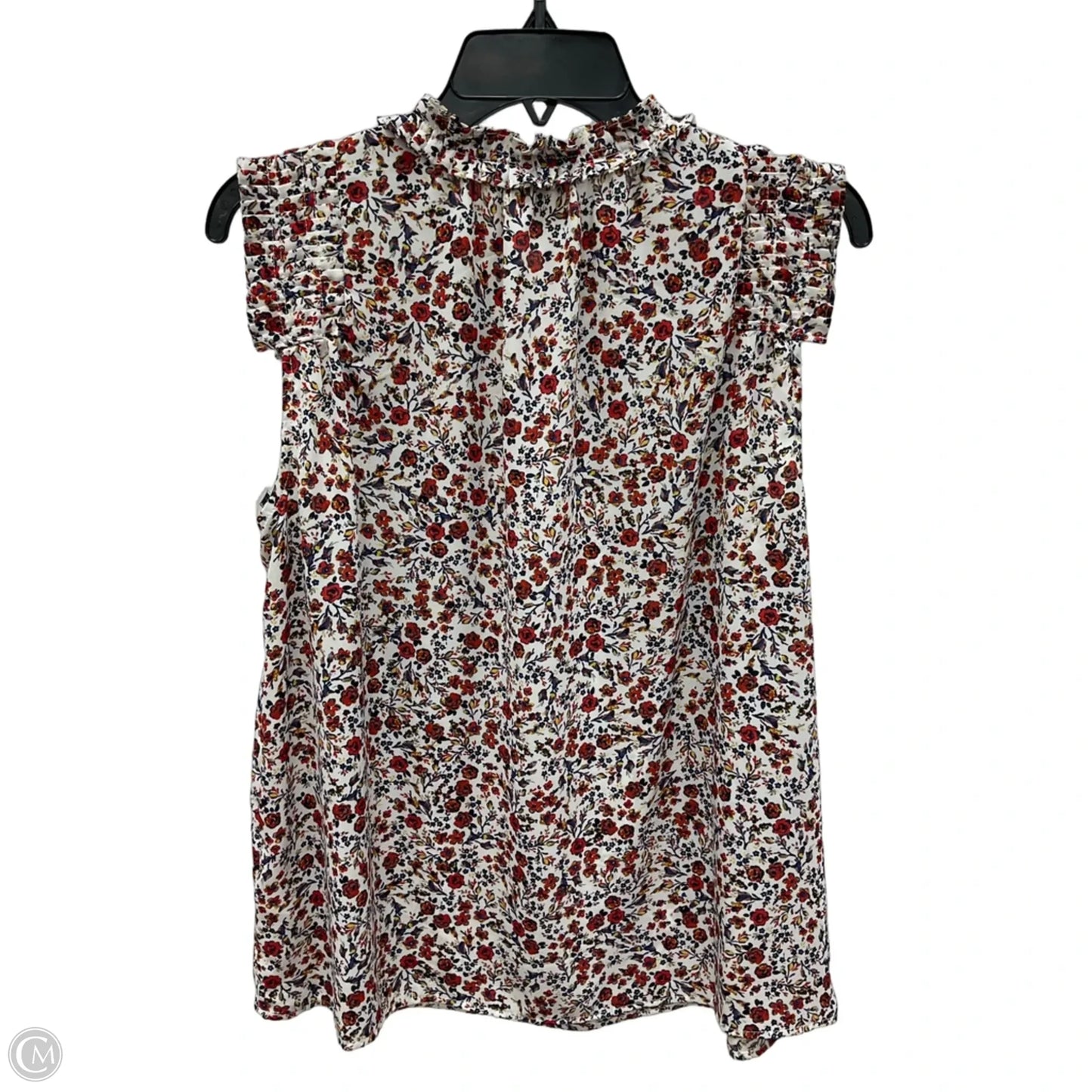 Top Sleeveless By Zac And Rachel In Red, Size: L