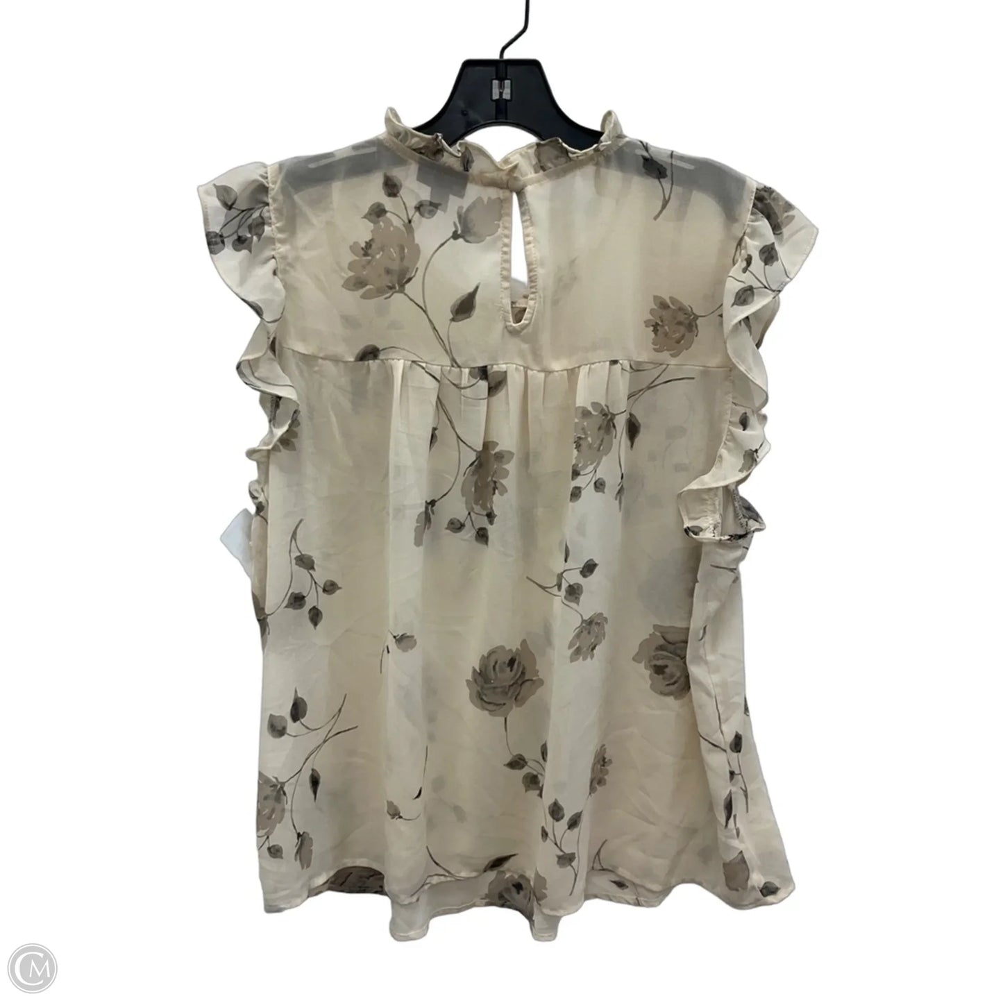 Top Short Sleeve By Torrid In Beige, Size: 1x