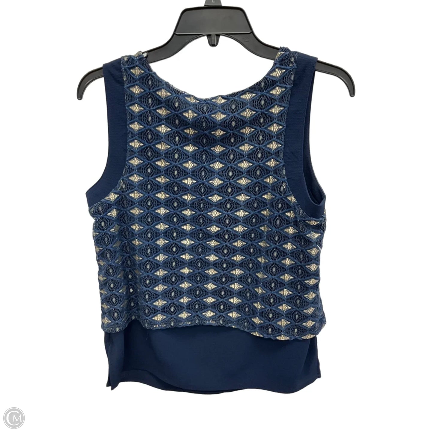 Top Sleeveless By Cmb In Blue, Size: Xs