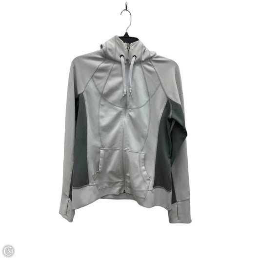 Athletic Jacket By Athleta In Grey, Size: Mp