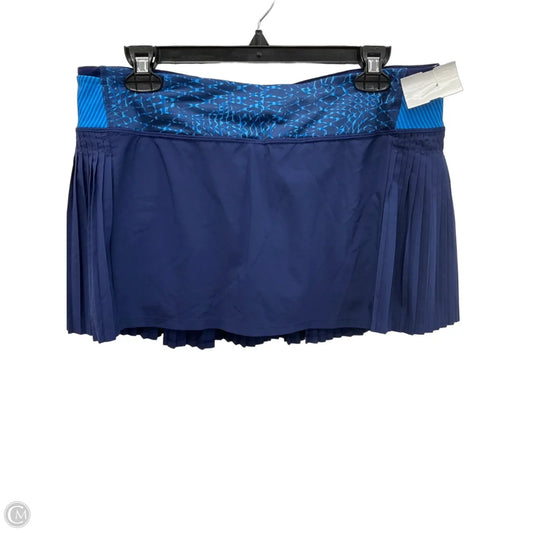 Athletic Skort By Lululemon In Blue, Size: M