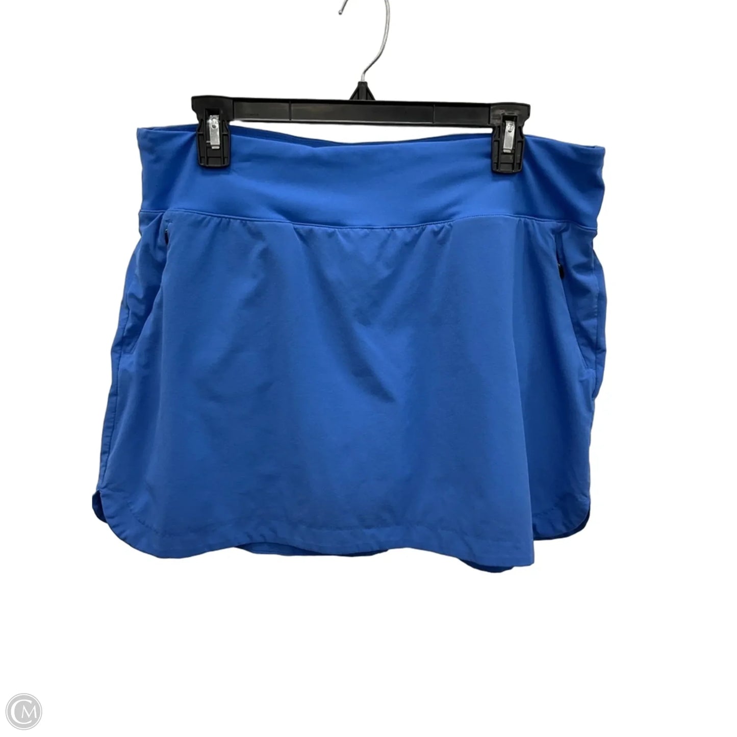 Athletic Skort By Eddie Bauer In Blue, Size: L