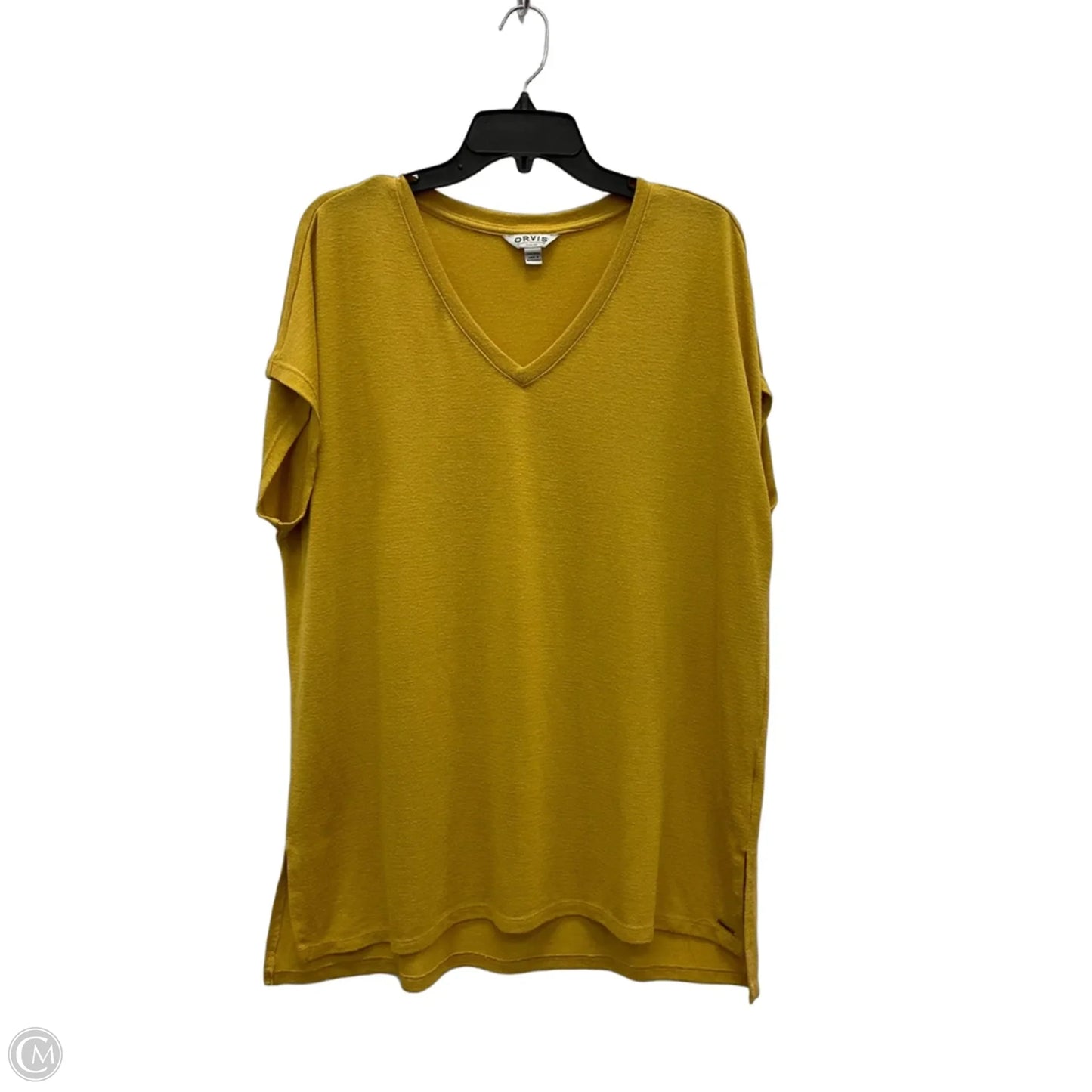 Top Sleeveless By Orvis In Yellow, Size: Xxl