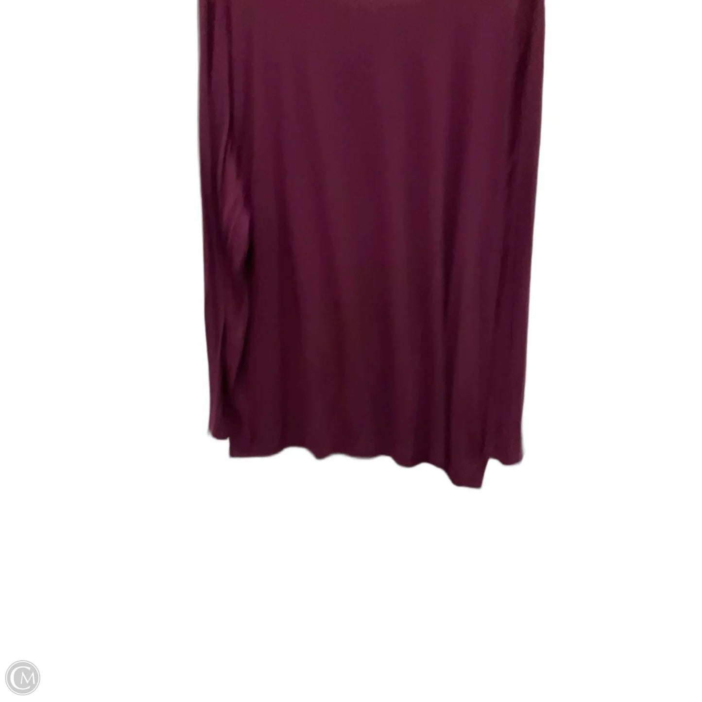 Top Long Sleeve By Chicos In Purple, Size: Xxl