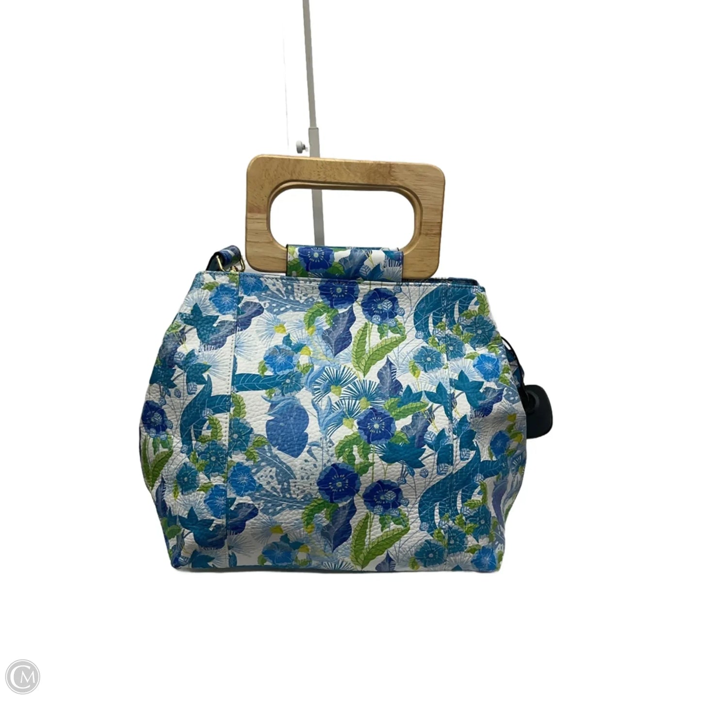 Handbag Leather By Cmc, Size: Medium