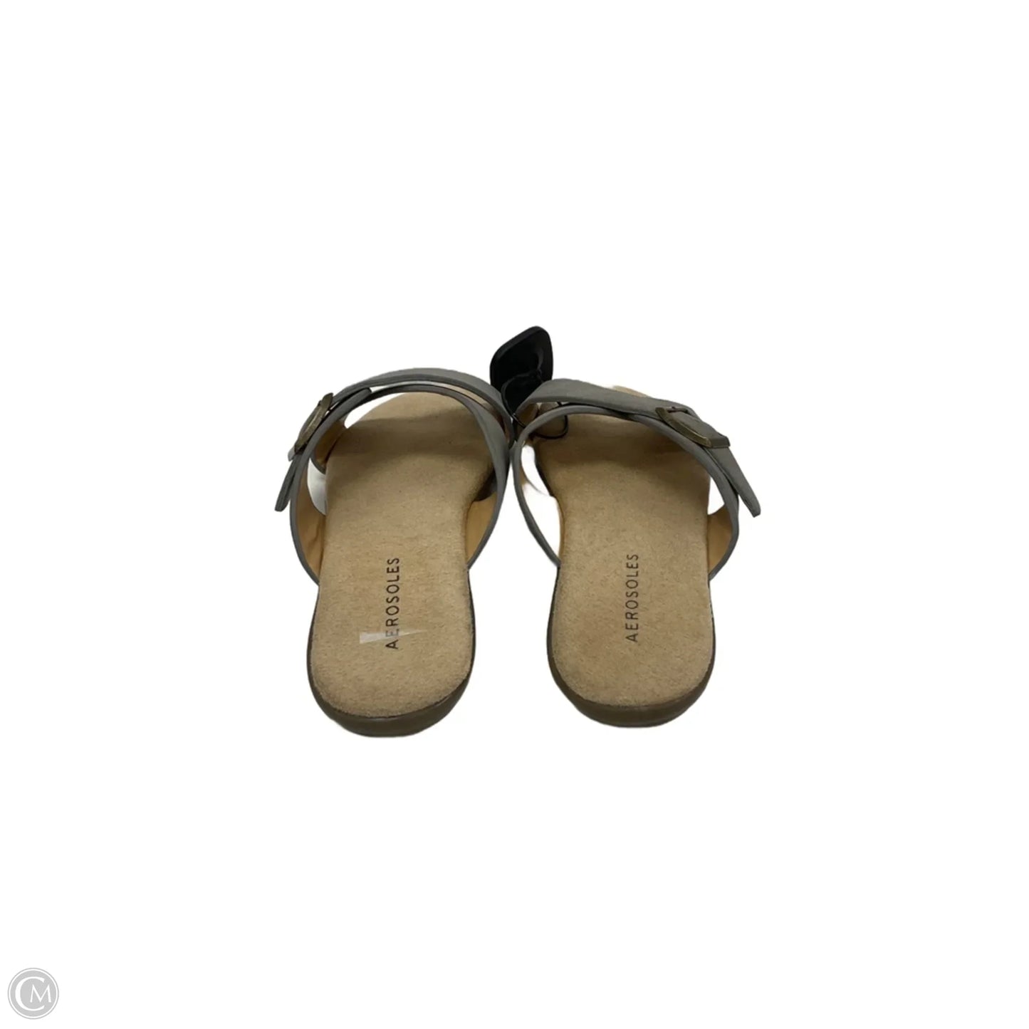 Sandals Flats By Aerosoles In Grey, Size: 6