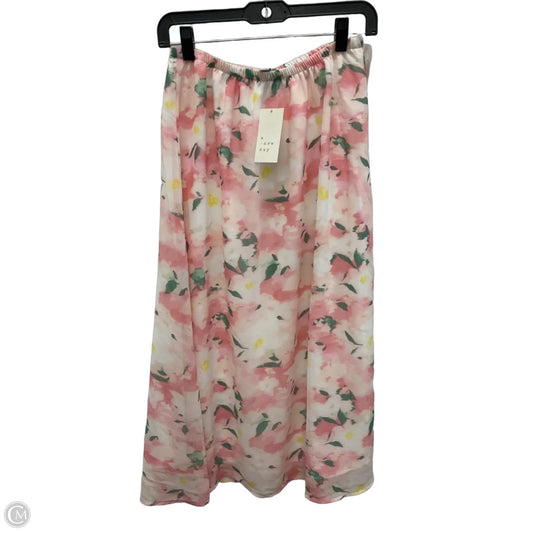 Skirt Maxi By A New Day In Pink, Size: S